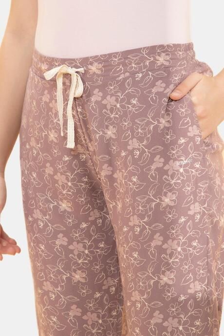 Amante Full Length Pyjama Bottom - Chamomile Floral Print — image 4